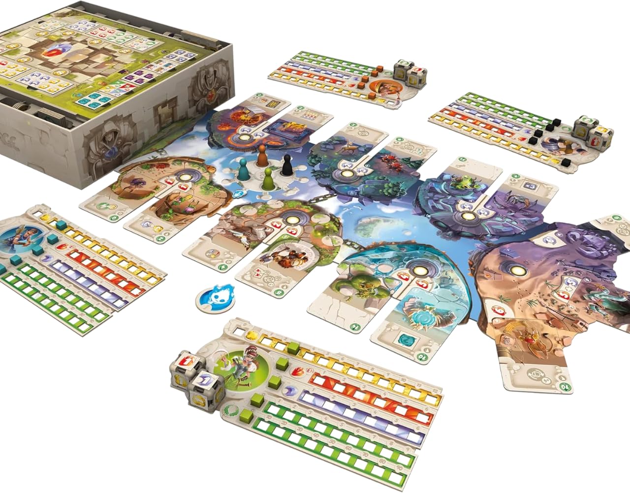 Asmodee - Dice Forge - Jeu de Société Familial pour Enfants dès 10 Ans
