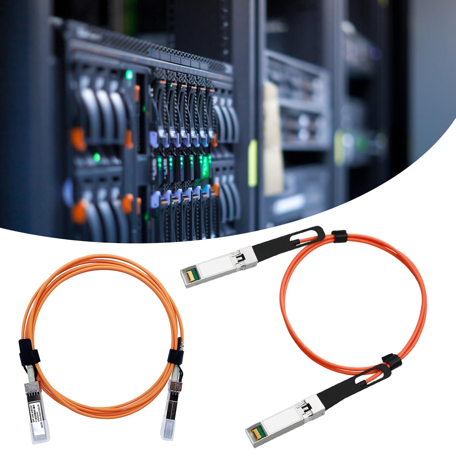 Câble 1/2/3/5 m 10G OM2 flexible 10GBASE actif optique pour appareils réseau