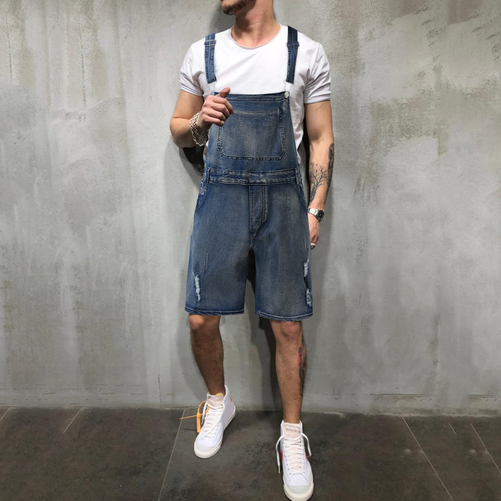 SRZYMJ Kurze Hose Herren Jeans Stretch Kurze Arbeitshose Weiß Jogginghosegröße 106 Cargohose Sommer Leicht Bügelfrei Chino Hose Kurzgröße Arbeitshose Sporthose Outdoor Hosen Wanderhose Motorradhose