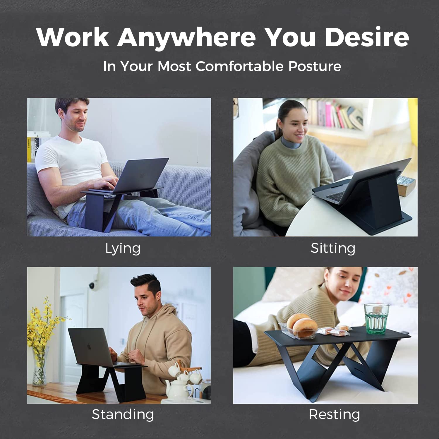 Amazon.co.jp: iSwift Piラップデスク、ベッド用ノートパソコンデスク