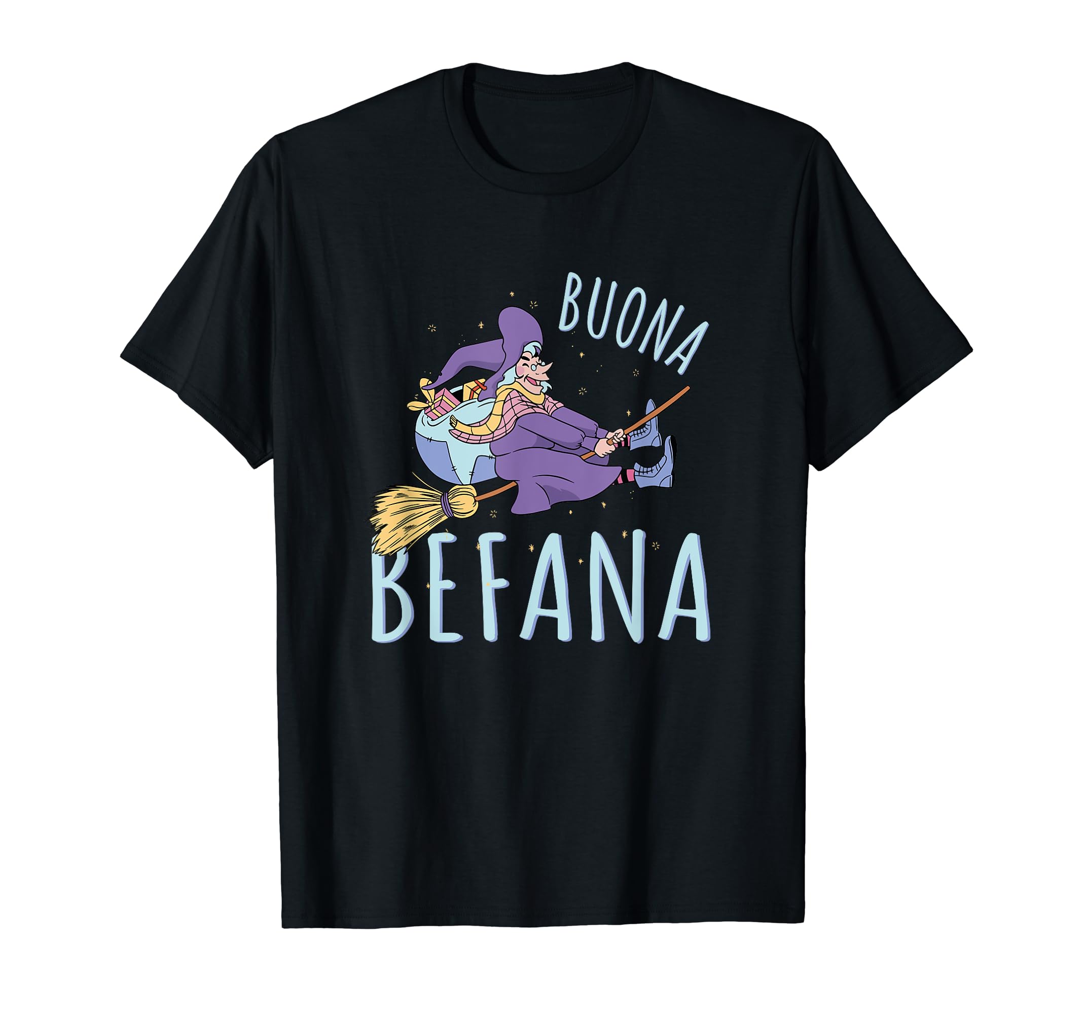 Merry Christmas Witch Gifts for WomenBuona Befana Italian Christmas T-Shirt