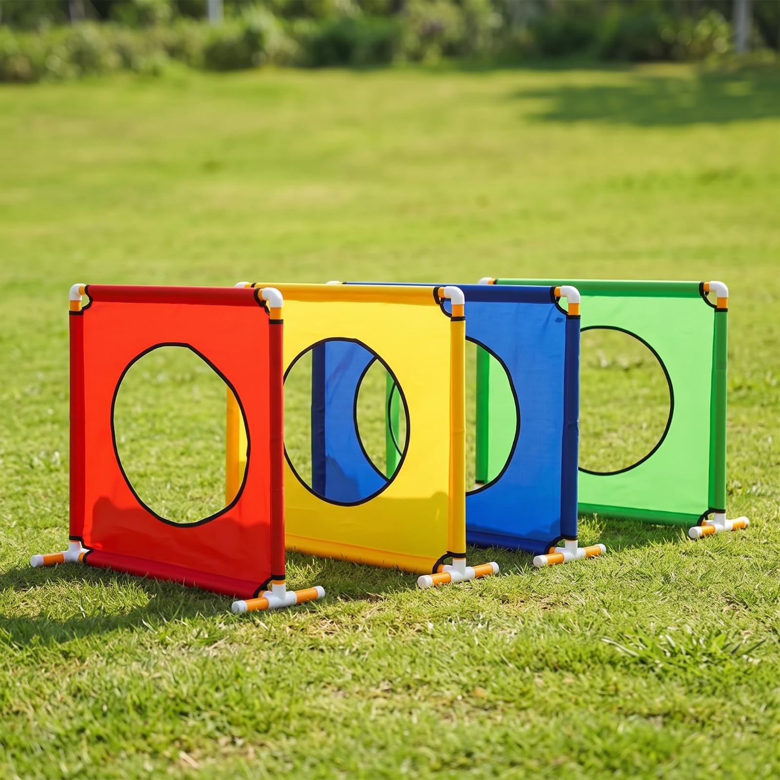 4 Pièces Panneau à Exploration Stable, Panneau Tunnel Jeu, Léger, J, pr École Maternelle, Enfants