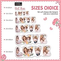 Vista 5 de Regalos personalizados de cumpleaños para el día de la madre, almohadas personalizadas con imagen, almohada facial personalizada, regalos para mamá