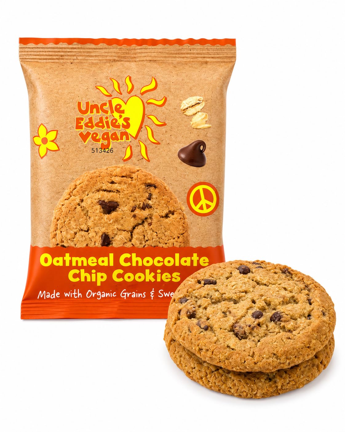 Uncle Eddie's Vegan Individually Wrapped 3oz Cookie Assortment (12 Pack) image 5