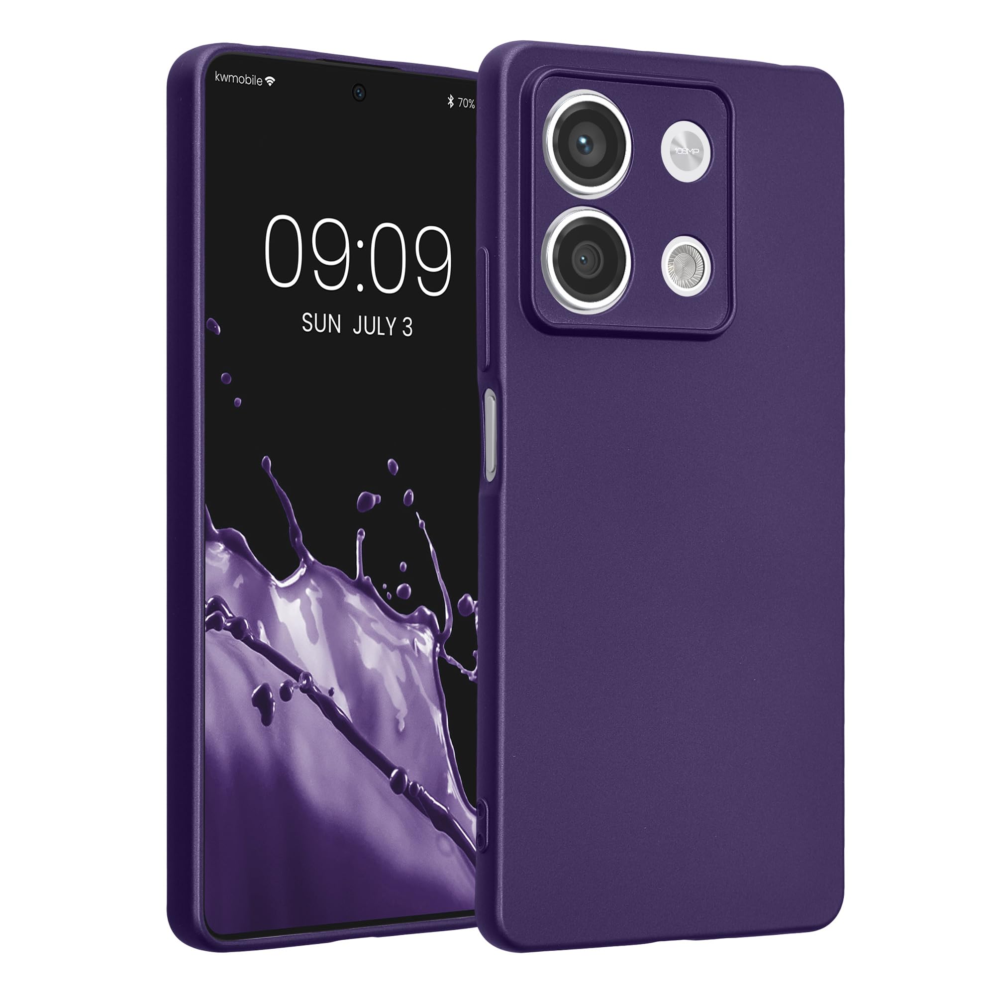 kwmobile Cover Compatibile con Xiaomi Redmi Note 8 Pro - Custodia Morbida in Silicone TPU - Crystal Case Custodia Flessibile - trasparente