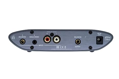 iFi Zen CAN 3 High-Resolution Analogue Headphone Amplifier with xMEMS, Gaming & Movie EQ Modes, 4.4mm Balanced and 6.35mm Outputs