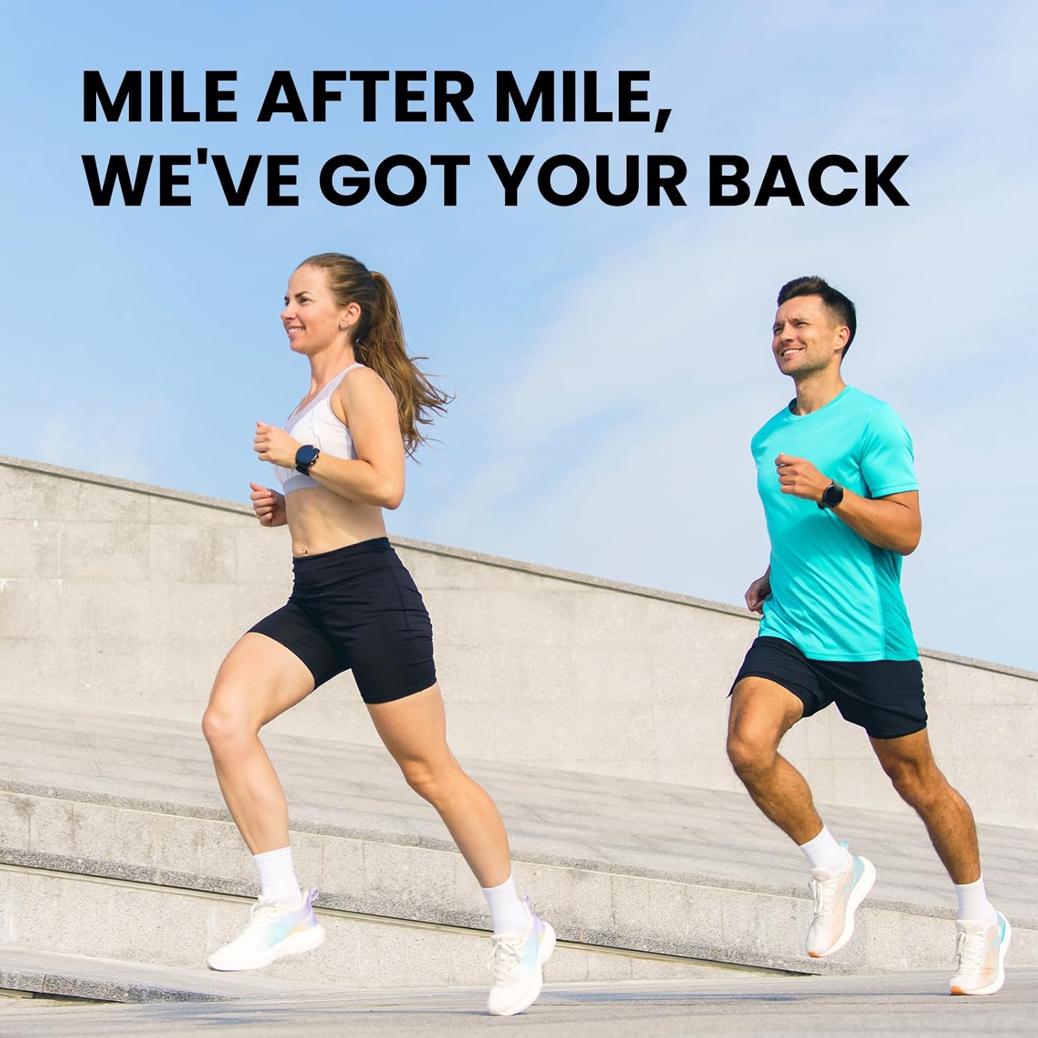 Welnove Sports Insoles for Plantar Fasciitis: Running Insoles to Prevent Injuries & Boost Performance – Shock-Absorbing Triple-Cushion Design for Marathon, Basketball, Pickleball & Hiking, L - Image 7