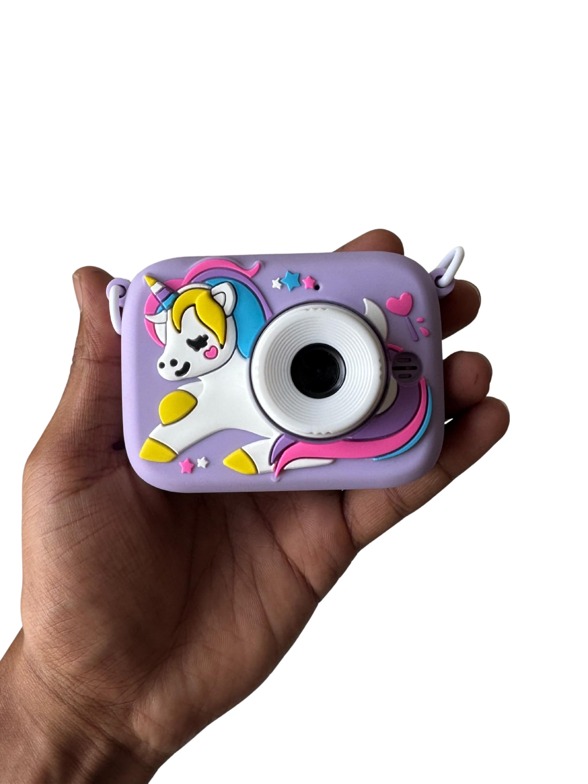 Snapzo 48MP Kids Digital Camera with Video Recorder | 2-Inch Screen for Boys & Girls Ages 5-10 | Mini Toy Camera for Fun Photos & Videos (Unicorn)