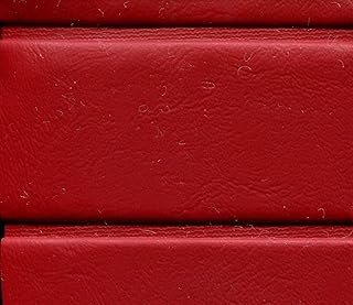 Sponsored Ad - Pleated Marine Vinyl Upholstery Fabric Medium Red 54" Wide by The Yard Boat Auto