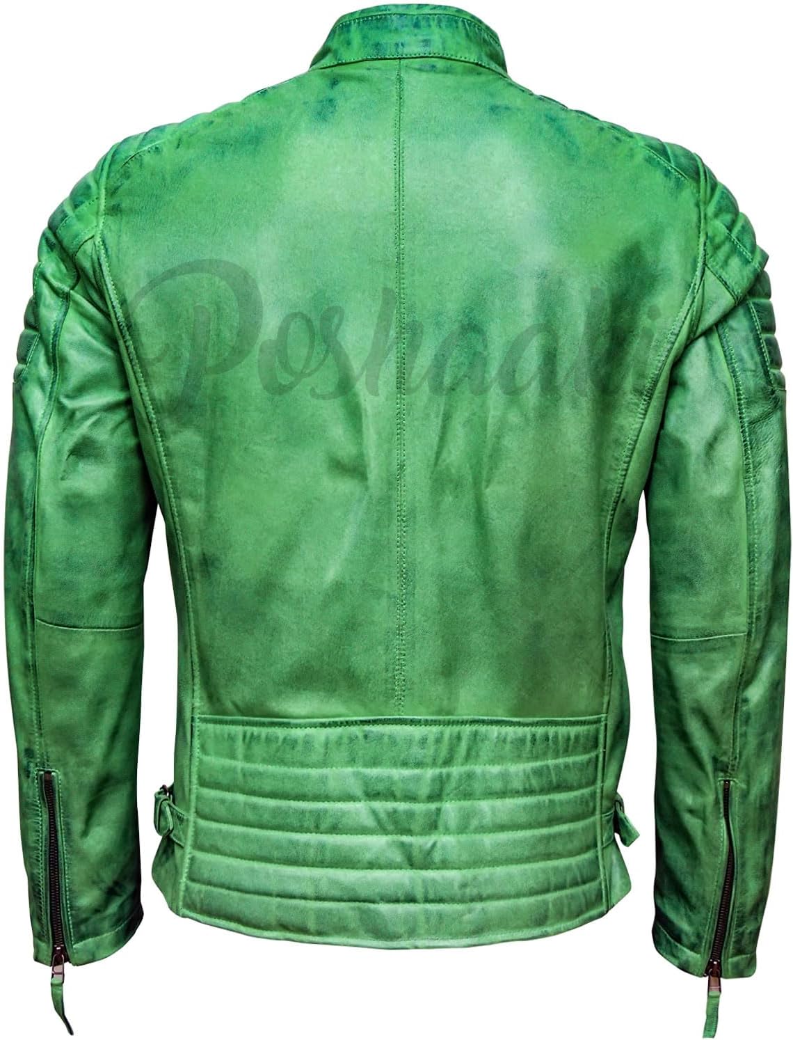 Leather Jacket Men - Stylish Cafe Racer for Men | Men's Leather Jacket Jacket for Comfort & Durability
