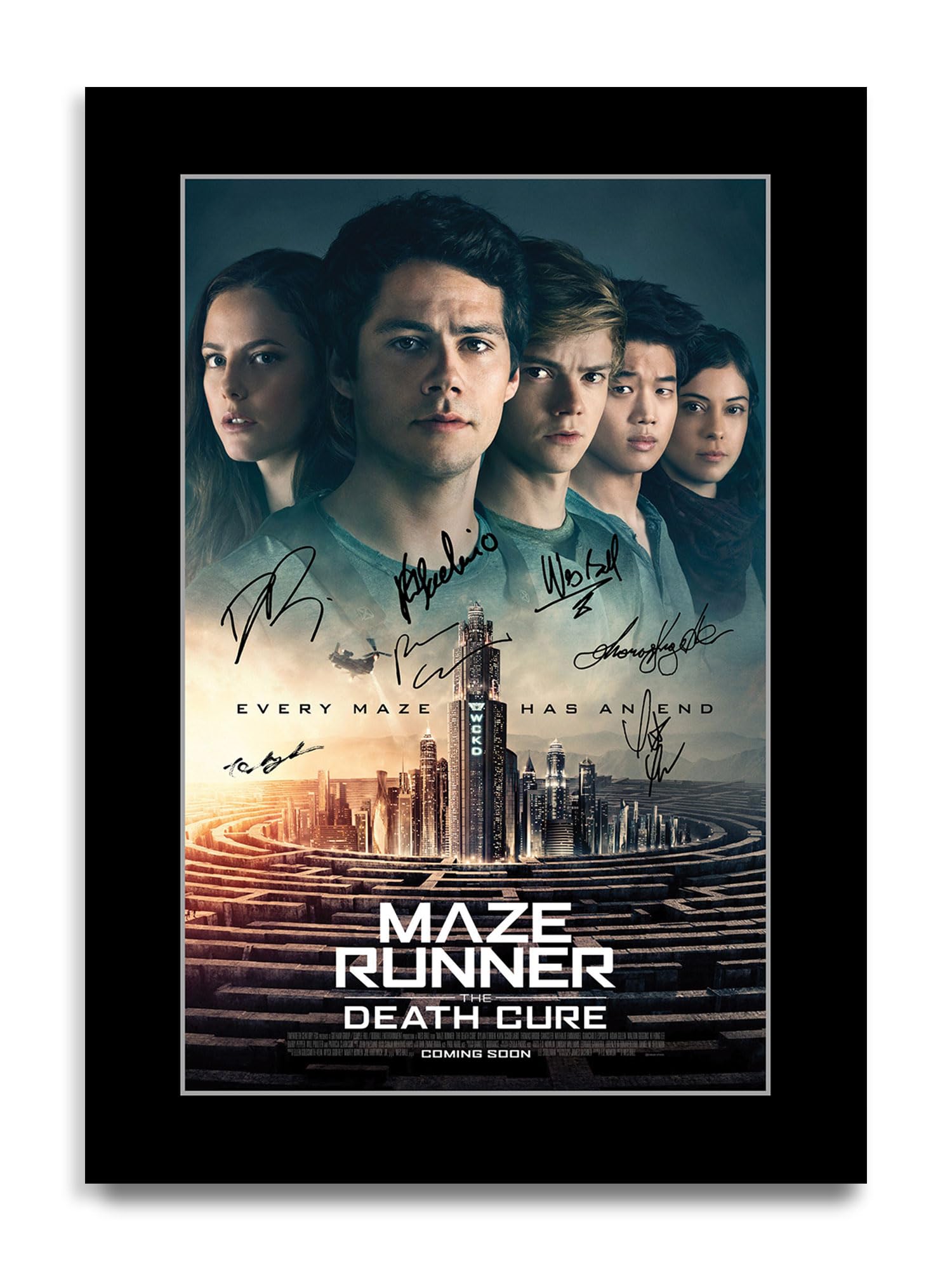 HWC Trading The Maze Runner : The Death Cure Gifts Printed Poster Signed Autograph Picture for Movie Memorabilia Fans (ID-003983) - A4 Print Only