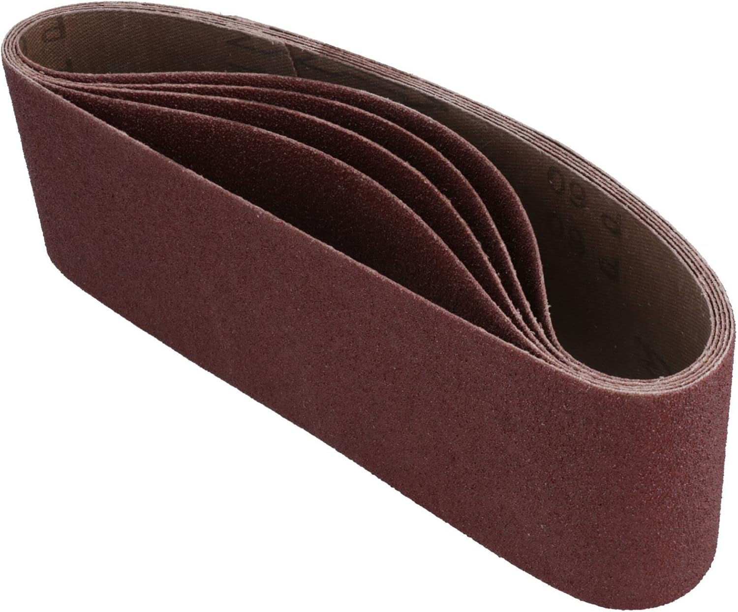 75mm x 533mm 60 Grit Medium Abrasive Sanding Belt Sander Discs 25 Pack