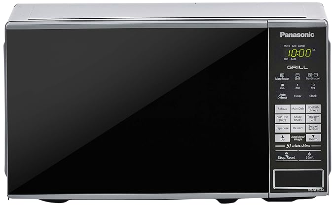 Panasonic 20 L Grill Microwave Oven (NN-GT23HMFDG, Grey)