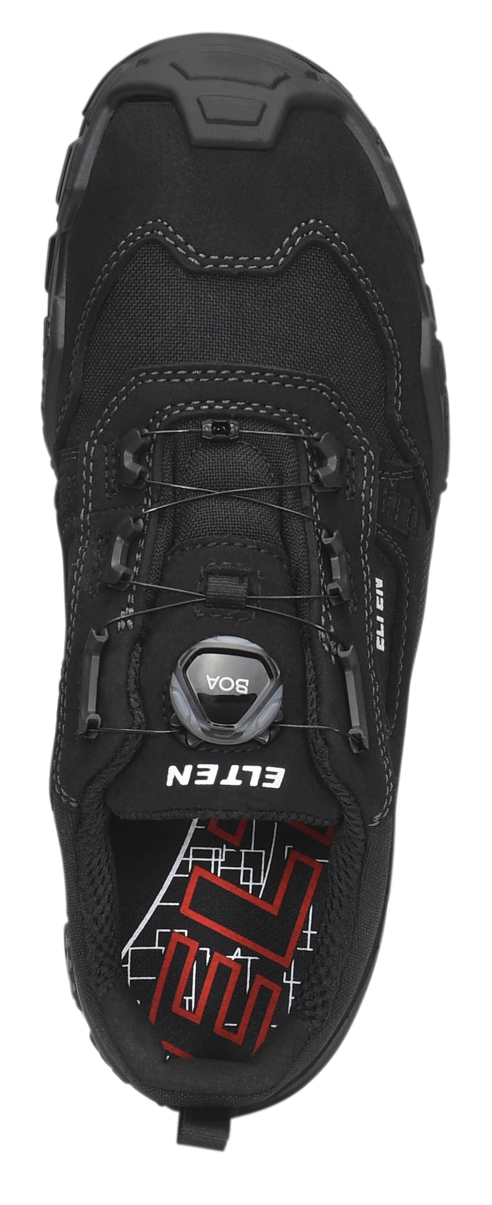 ELTEN Unisex Mike Boa® Black Low ESD S3sSicherheitsstiefel