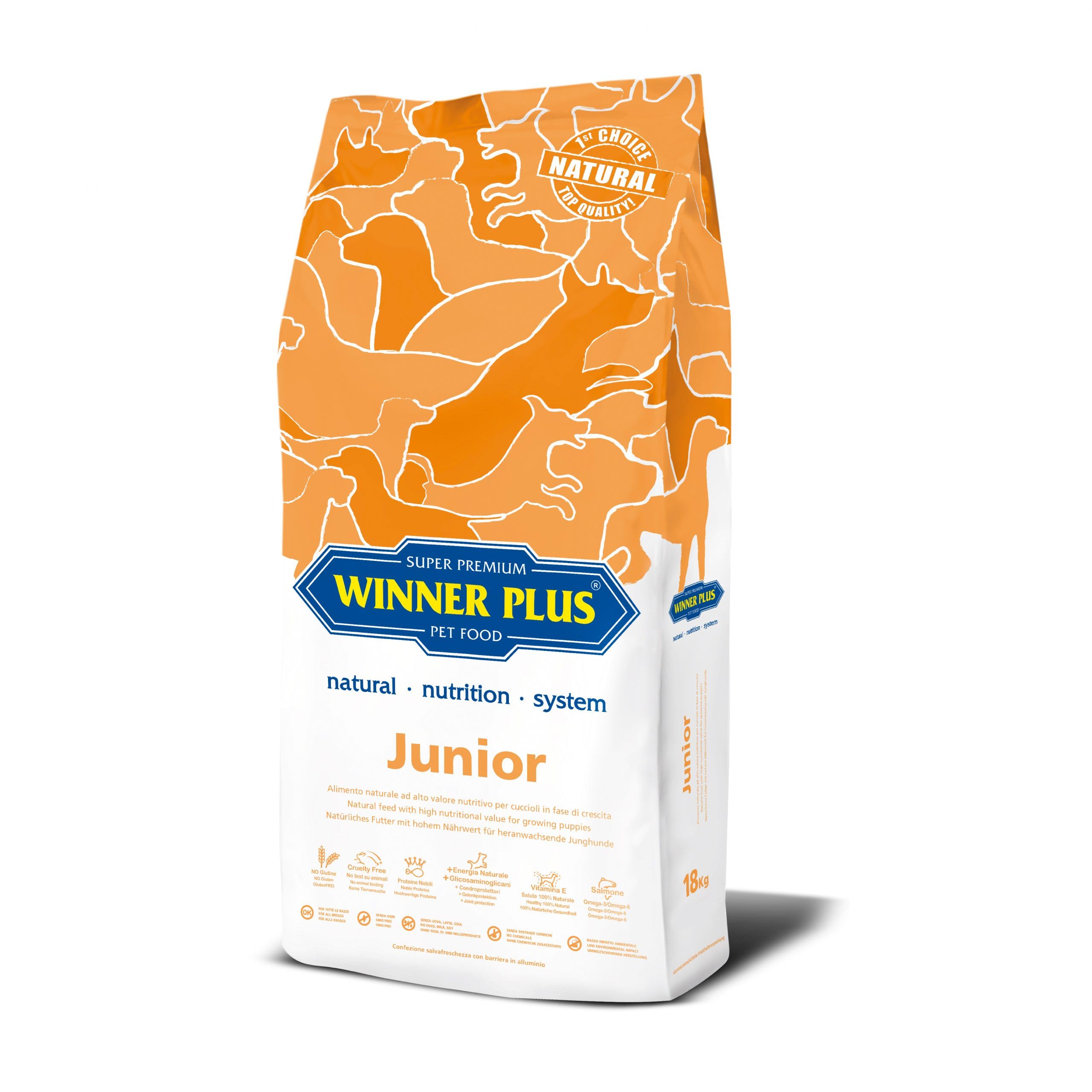 Winner Plus Super Premium Junior Pellet Dog Food, Natural (18Kg) (B0795XH7DC) Amazon Price History, Amazon Price Tracker