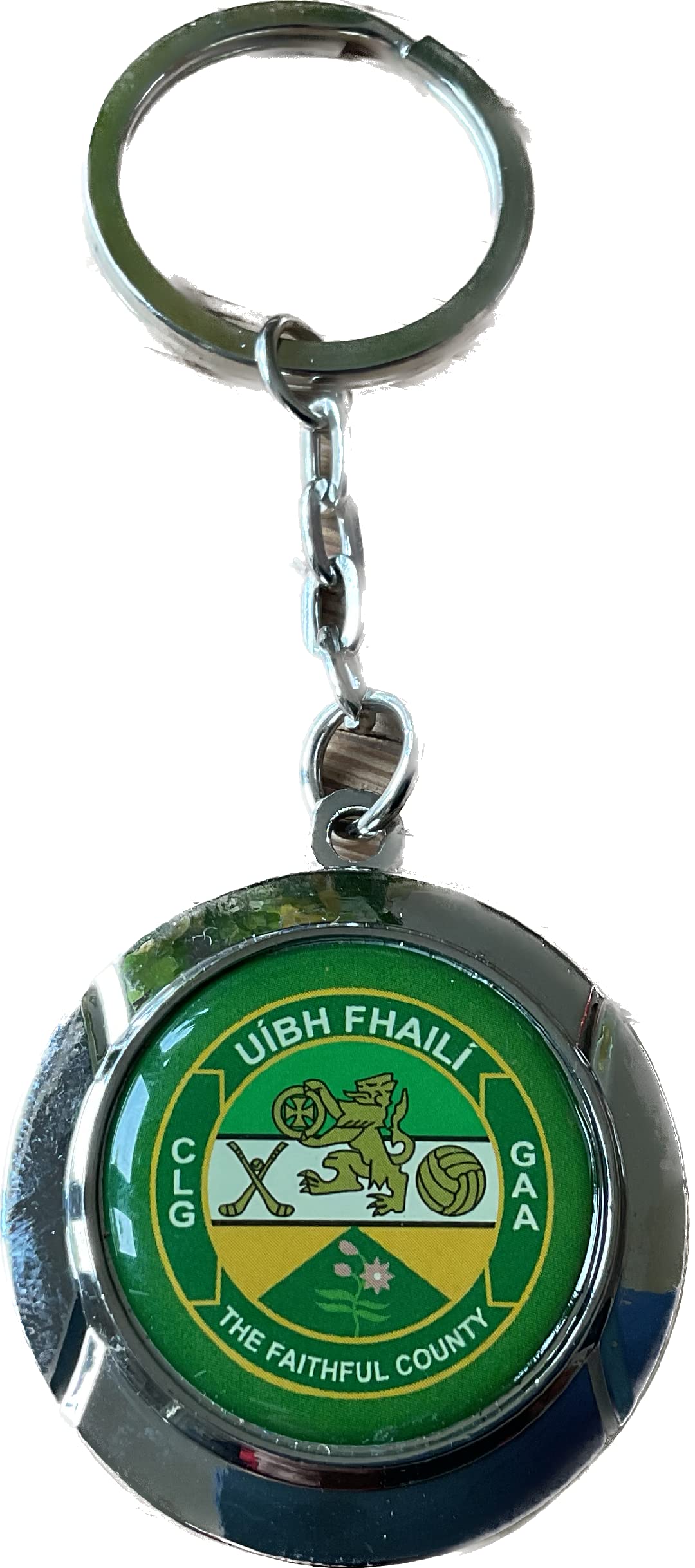 OFFALY Official GAA Ireland County Round Crest Keyring very rare limited Stock