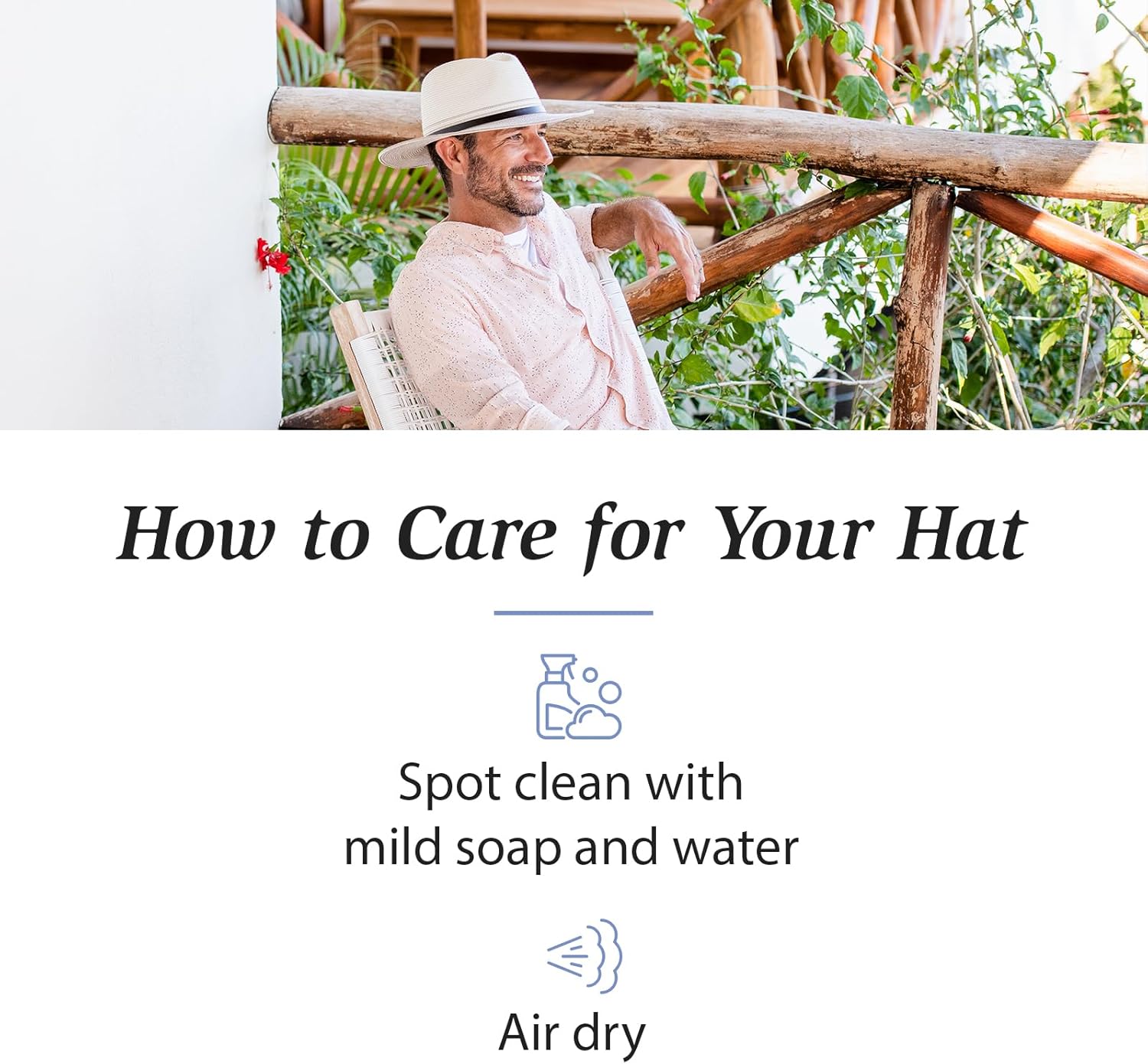 Wallaroo Hat Company Men’s Carter Fedora – UPF 50+ Sun Protection, Wide Brim, Packable Design and Adjustable Sizing - Image 6