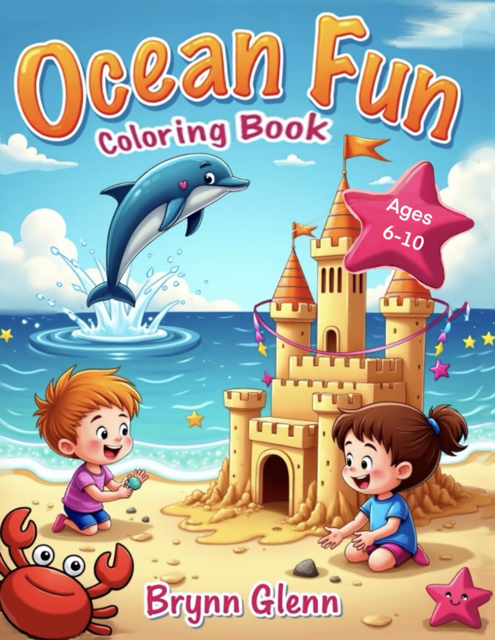 Ocean Fun: Coloring Book