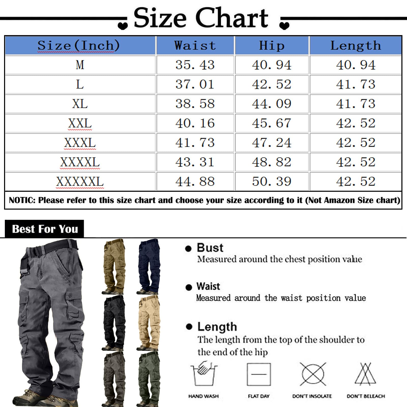 Générique Pantalon Cargo Camouflage Jogging Bûcheron Coupure Travail Multipoches Hiver Pantalon