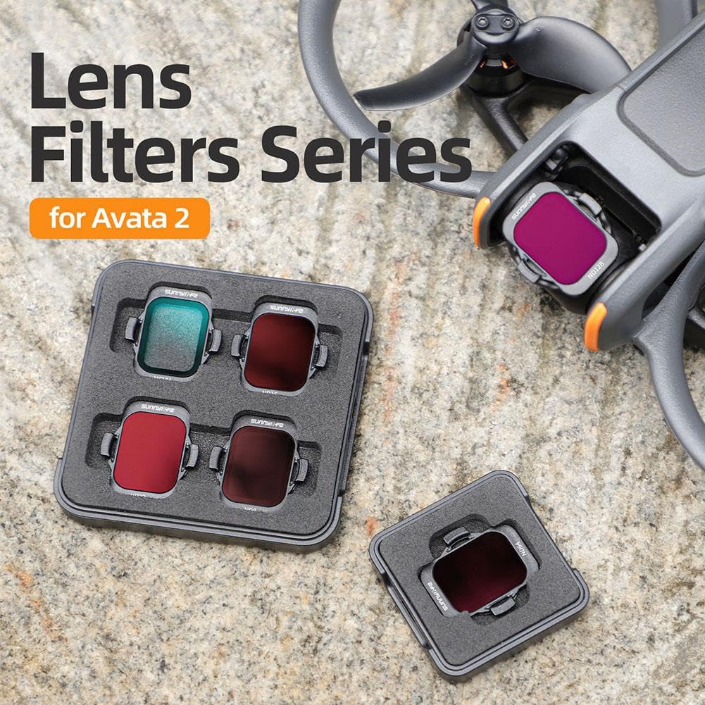 Filter-Set Für DJI Avata 2 – ND/UV/CPL Filter, Magnetische Box, Kratzfest, Wasserdicht