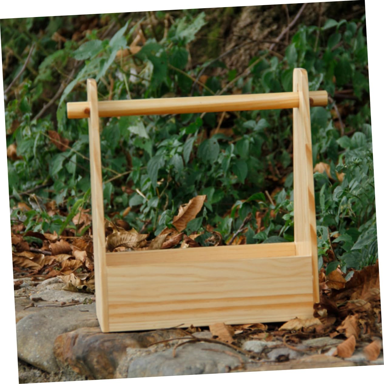 Toddmomy Caja De Comida Portátil De Madera para Picnic y Camping Contenedor De Snacks y Frutas para Actividades