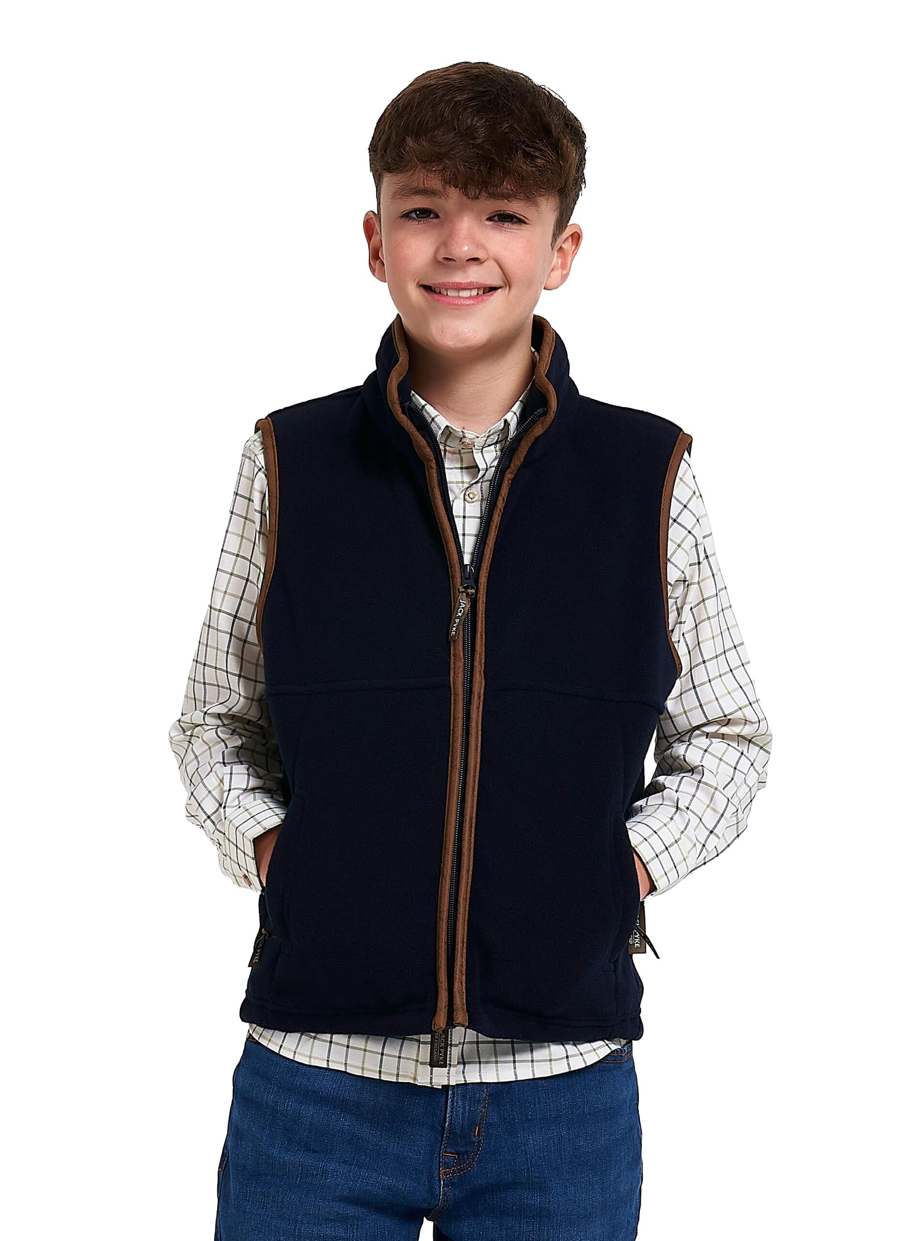 JACK PYKE Junior Countryman - Kinder Fleece-Weste