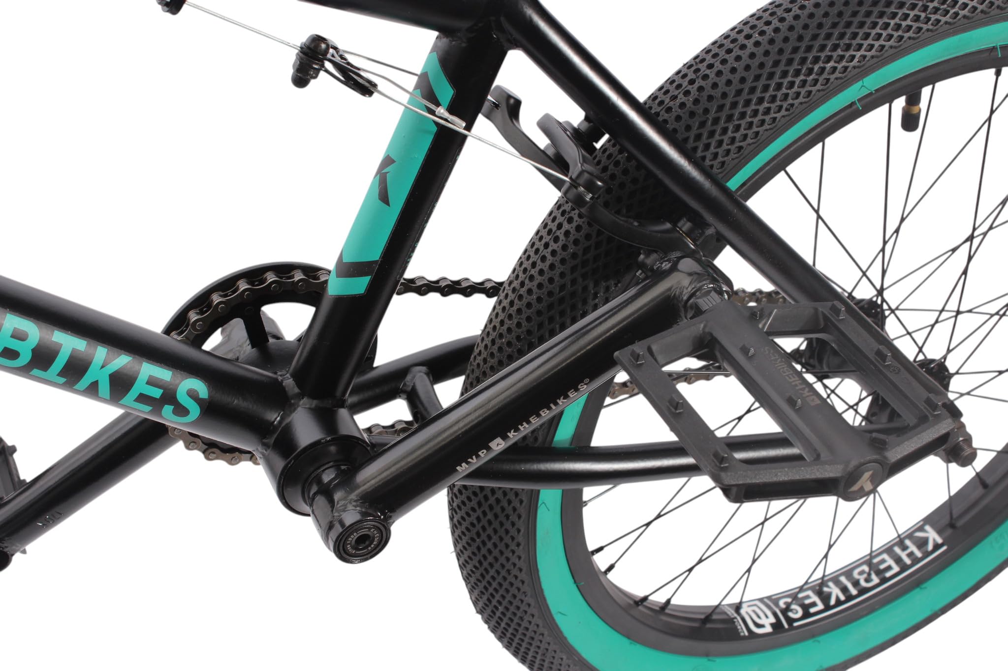 KHE Acme BMX 20" - 11,1 kg - 21,25" TT - Manivelle CrMo 3 pièces - Rotor - Pneus 2,40" - BMX Big Rider jusqu'à 2,05 m - 2025