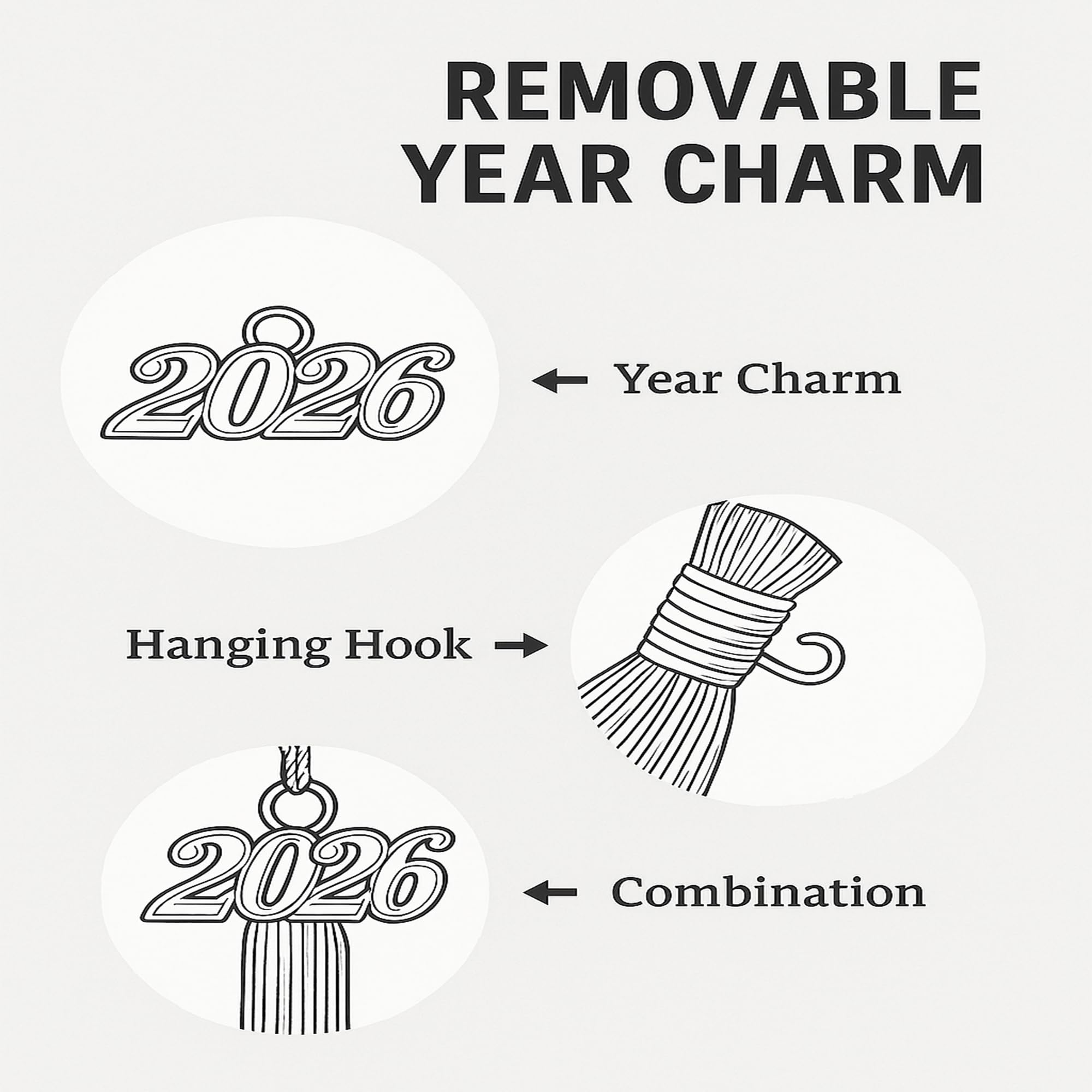 Snapklik.com : Happy Secret Shiny Graduation Cap Unisex