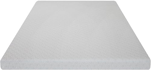 Miniatura 8 de Spring Coil Cubrecolchón de espuma de alta densidad de 2 pulgadas, añade comodidad al colchón, tamaño individual, amarillo