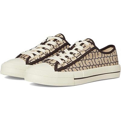 Женские кроссовки GUESS Carey dark brown logo