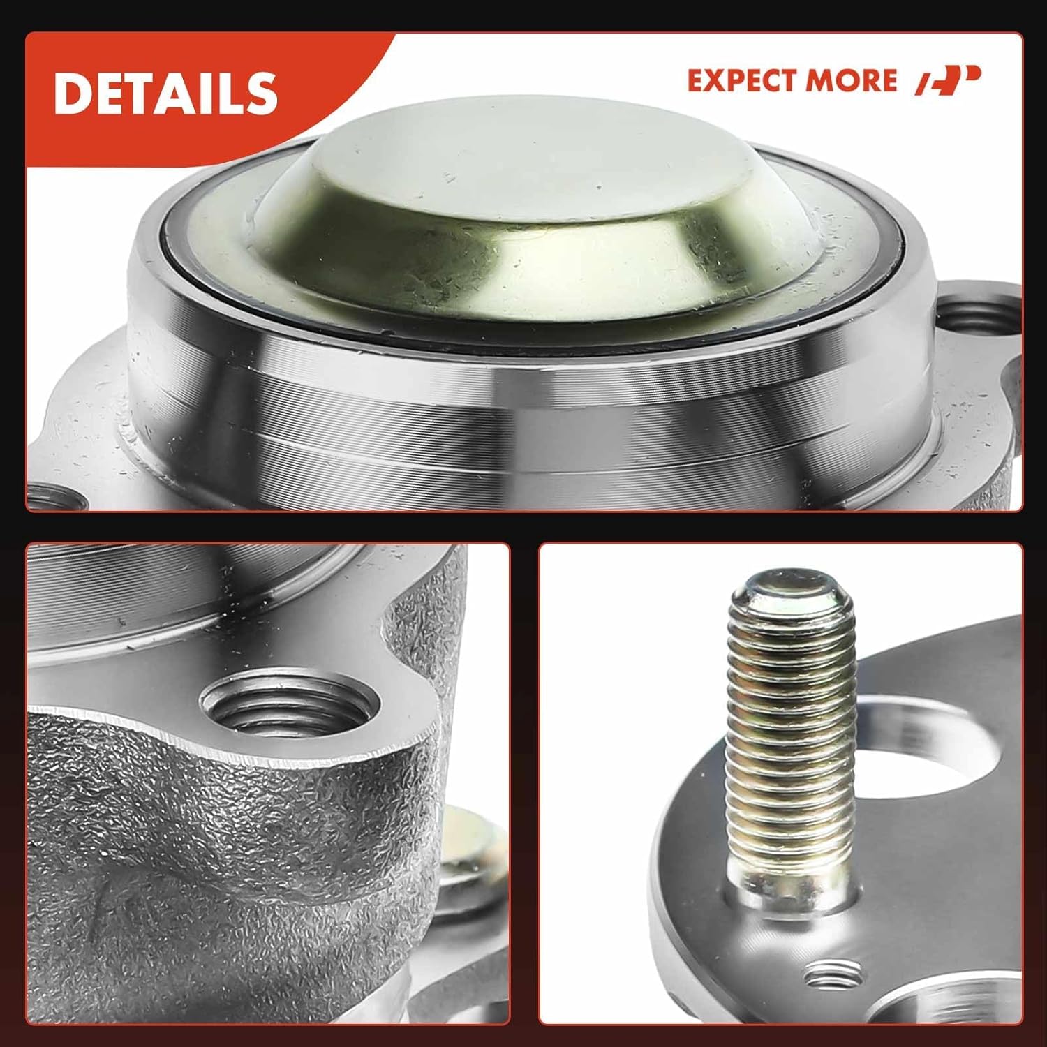 A-Premium 2 x Rear Wheel Bearing and Hub Assembly with 5-Lug Compatible with Honda Accord 2013-2015 & 2018-2023, Acura TLX 2015-2020 - Image 9