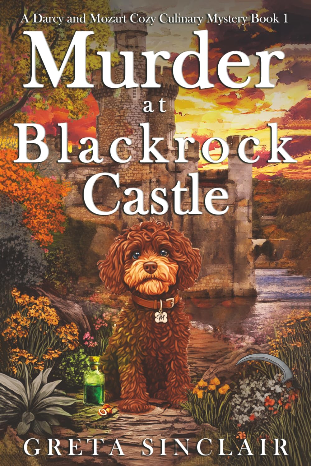Murder at Blackrock Castle: A Festive Emerald Isle Whodunnit Cozy Culinary Mystery (A Darcy and Mozart Cozy Culinary Mystery)