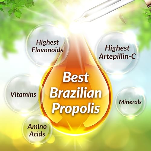 Miniatura 5 de AFC Extracto de propóleo verde brasileño de Japón | Artepilina C y flavonoides más altos para apoyo antioxidante e inmunológico Extracto líquido