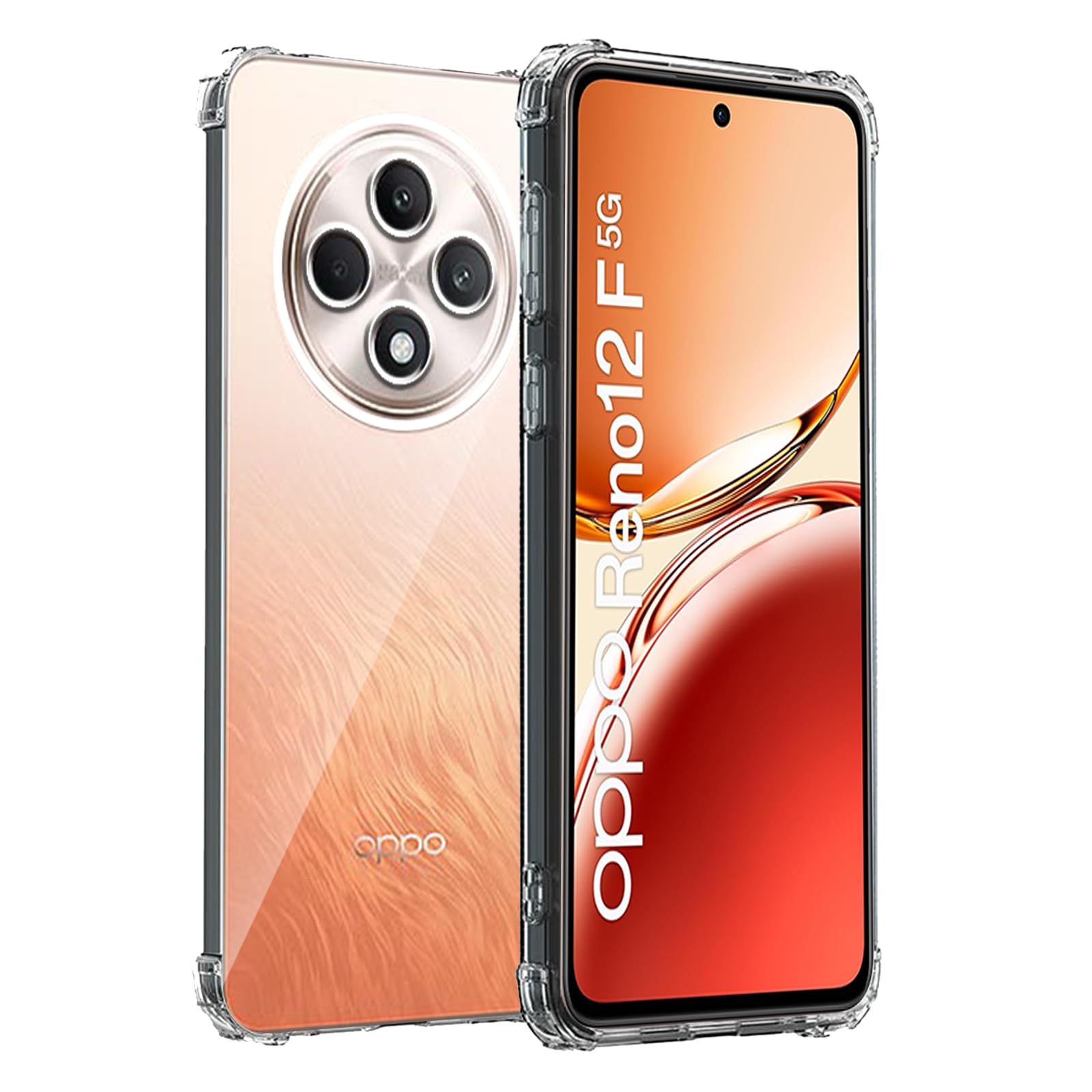 Cover TPU Silicone Antiurto Custodia Oppo Reno 10 5g ELECTRO-WEIDEWORLD Cover Per 5G, Ultra Sottile Antiurto Custodia Protettiva Case, Nero Oppo Reno 10 Pro Xiaomi Redmi Note 12 Cover