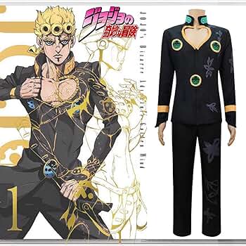 ジョジョの奇妙な冒険　黄金の風　ジョルノ・ジョバァーナコスプレ ジョジョの奇妙な冒険 第5部 黄金の風 ジョルノ・ジョバァーナ