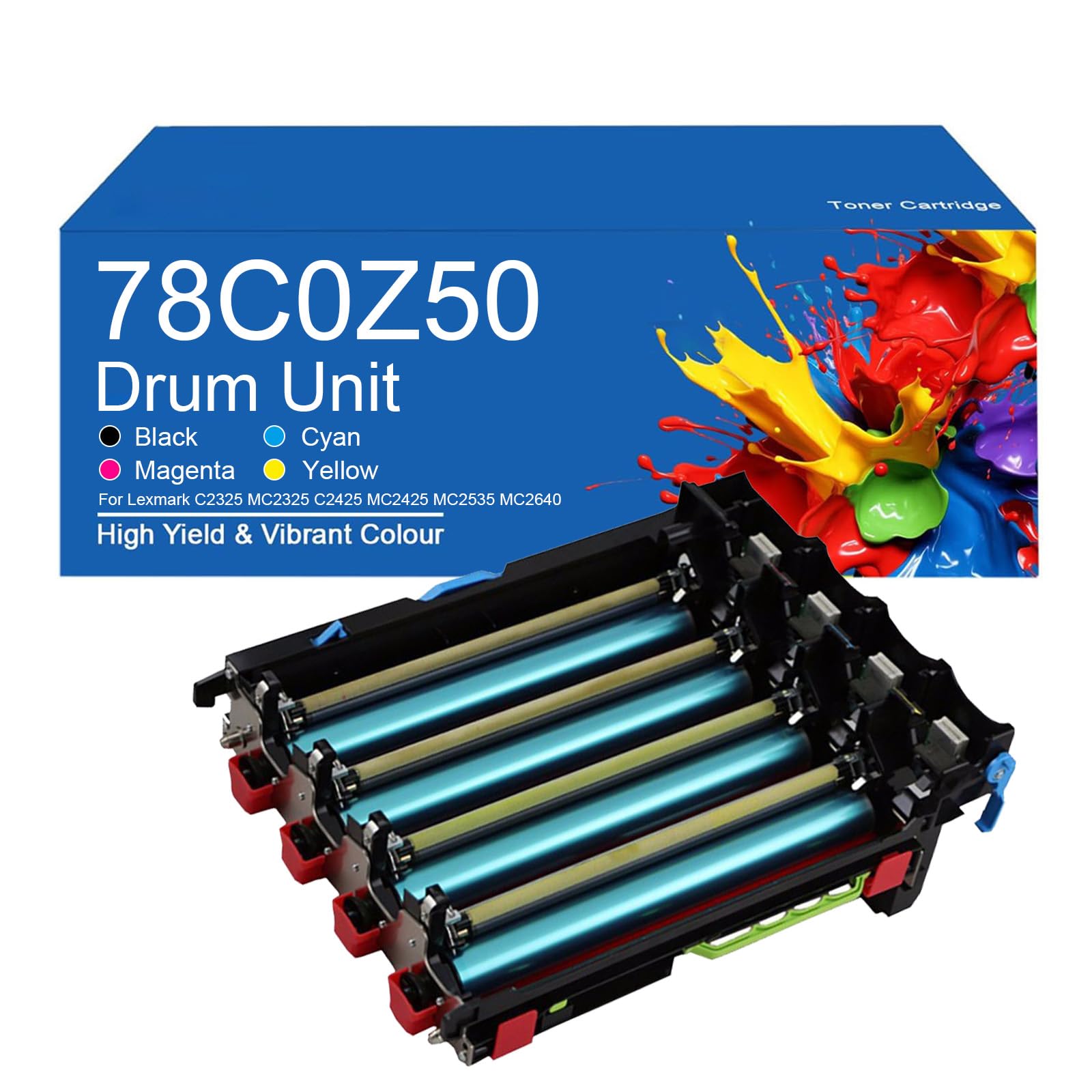 Tambour 78C0Z50 haut rendement pour imprimante Lexmark MC2640