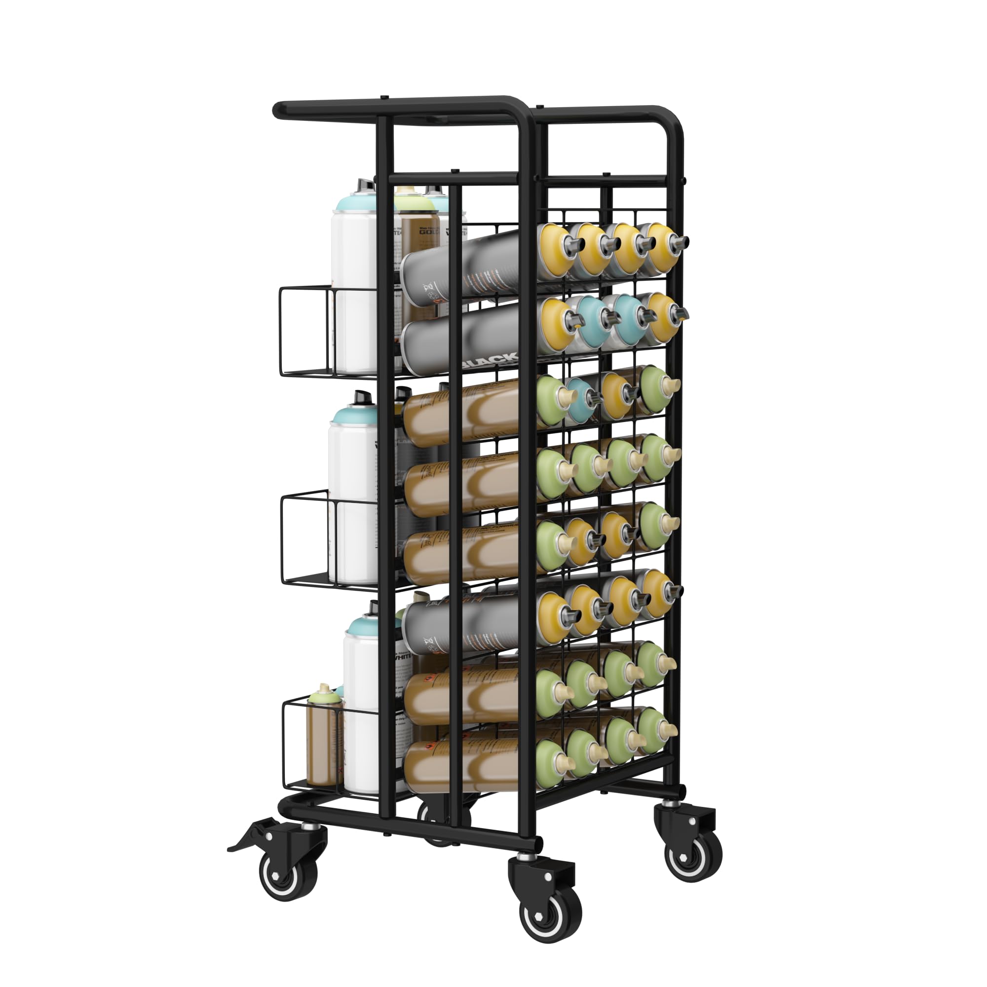 tonchean Spray Paint Storage Rack 8 Tier Aerosol Can Holder