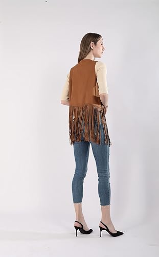 Miniatura 6 de Nuevo chaleco sin mangas con borlas y flecos, chaqueta de chaleco, chaqueta para exteriores