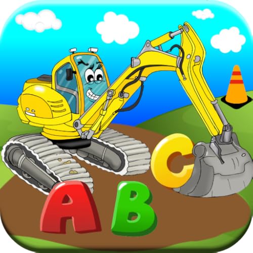 Big Truck Games For Kids! ABC Construction Games for Toddlers Ages 2 3 4 5 Free