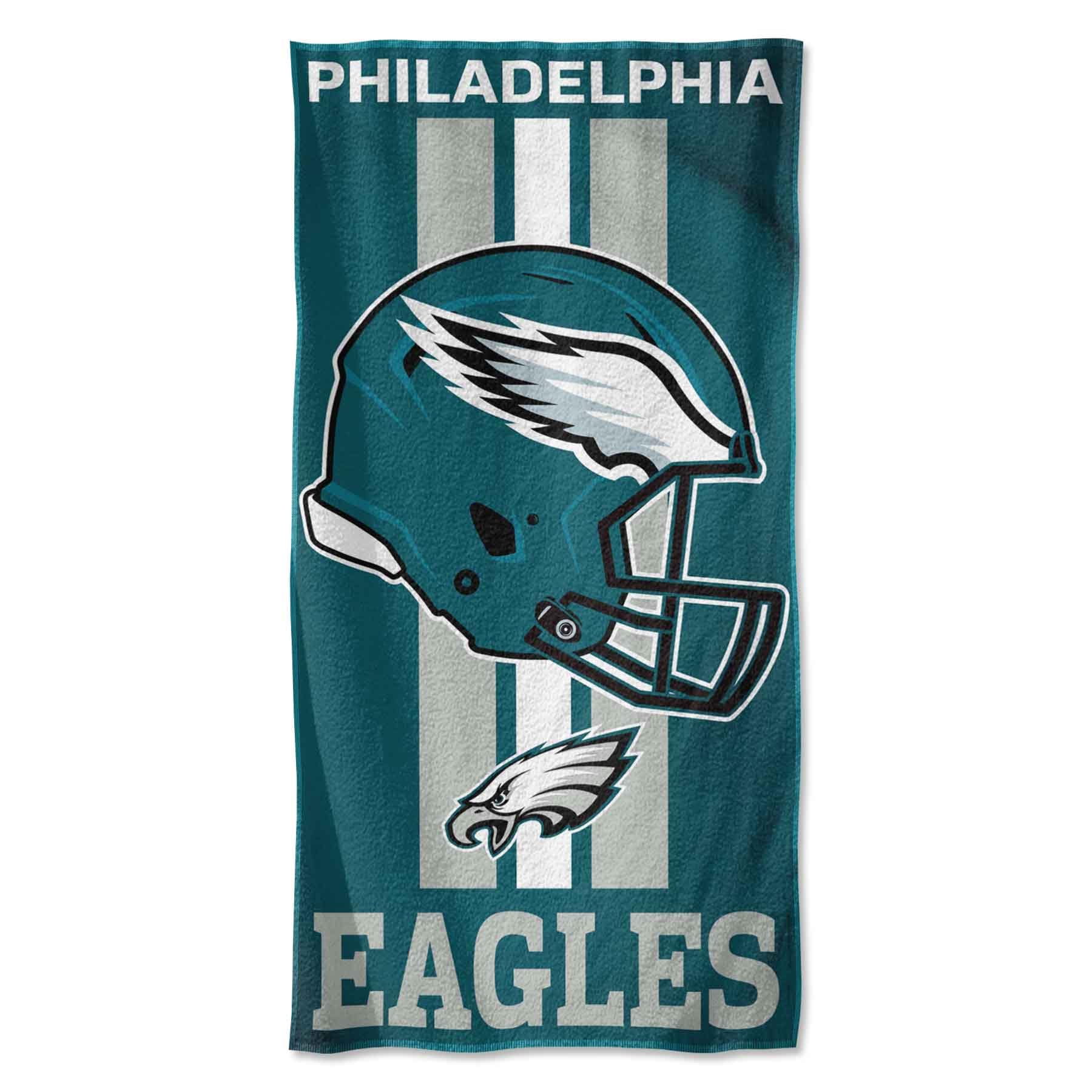 NFL Philadelphia Eagles Fiber Beach Towel, 9 lb/30 x 60"