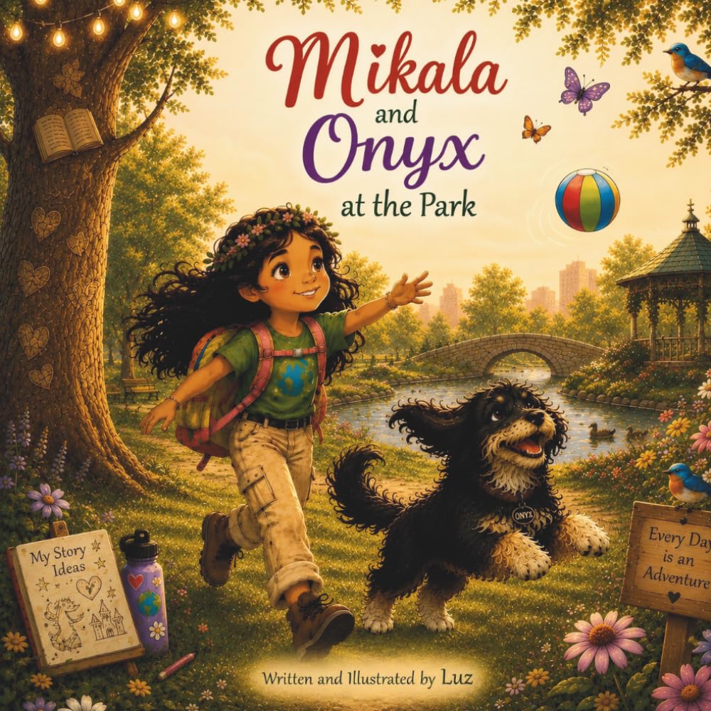 Mikala and Onyx at the Park: A Story of Kindness, Curiosity, Friendship and Nature (The Adventures of Mikala)