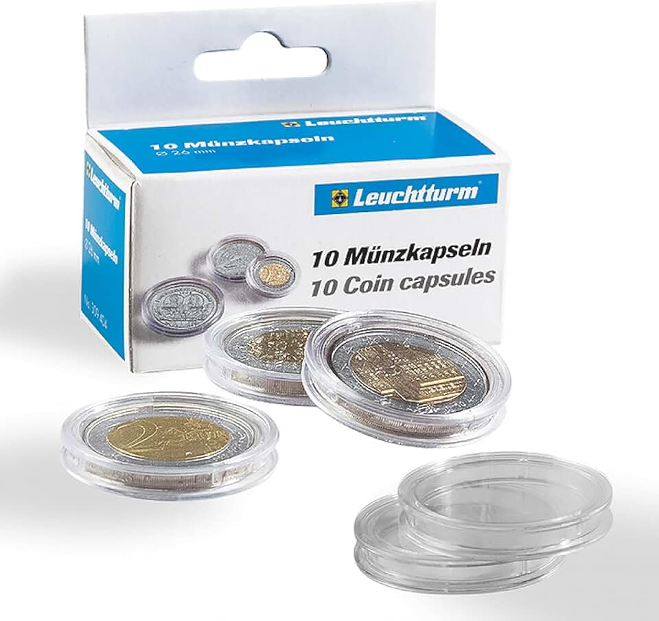 Leuchtturm 330757 cápsulas de Monedas diámetro Interior 36 mm