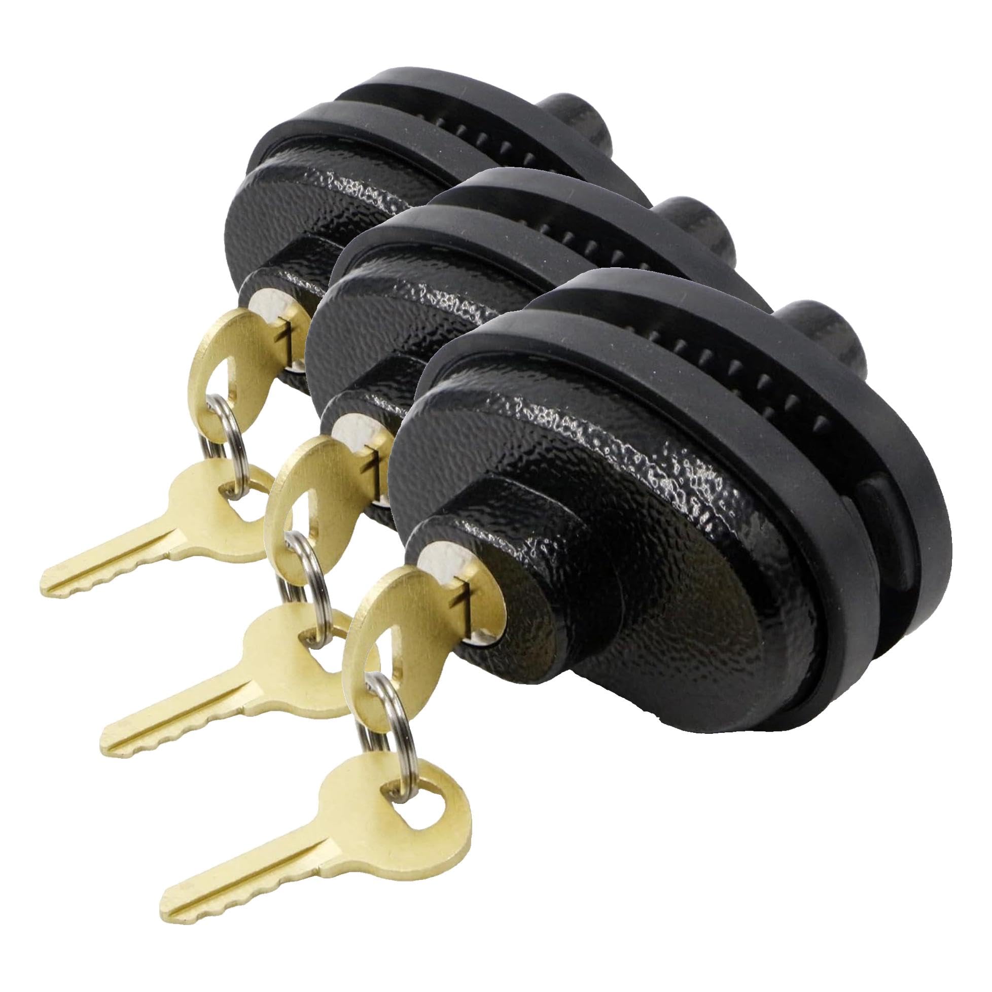 RioRand Keyed Alike Trigger Lock, Adjustable Gun Safety Lock with 2 Brass Spare Keys, Compatible with Pistols, Rifles and Shotguns for Home &amp; Range Secure Storage