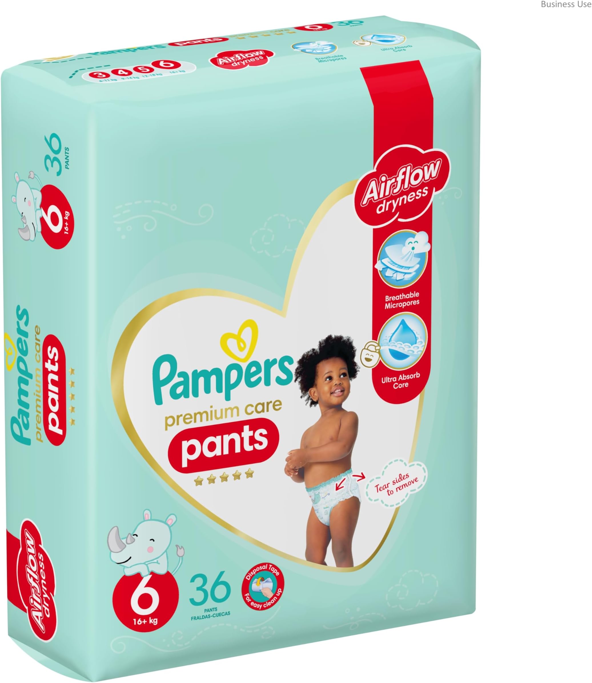 Premium Care Taped Baby Diapers, Size 5, 11-16kg, Unique Softest Absorption for Ultimate Skin Protection, 168 Count