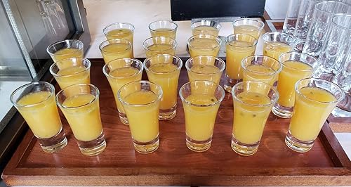 Miniatura 6 de Gmark - Juego de vasos para shots, 59 ml (2 onzas) (base pesada, vasos de whisky, ideal para degustación de vinos, tiradores, vertedor de cócteles,