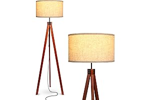 Brightech Eden Tripod Floor Lamp: Illuminate Your Space with Modern Elegance