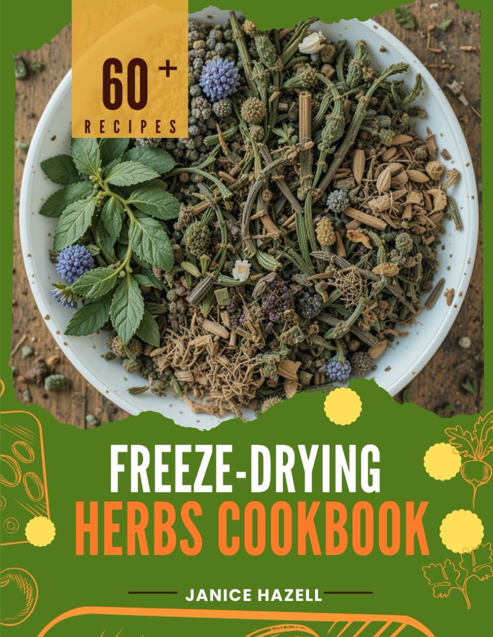FREEZE-DRYING HERBS COOKBOOK: A Complete Guide to Herbs Supplement Recipes Cookbook, Choosing, Creating Freeze-Dried Herbal Supplements and Starting a Business