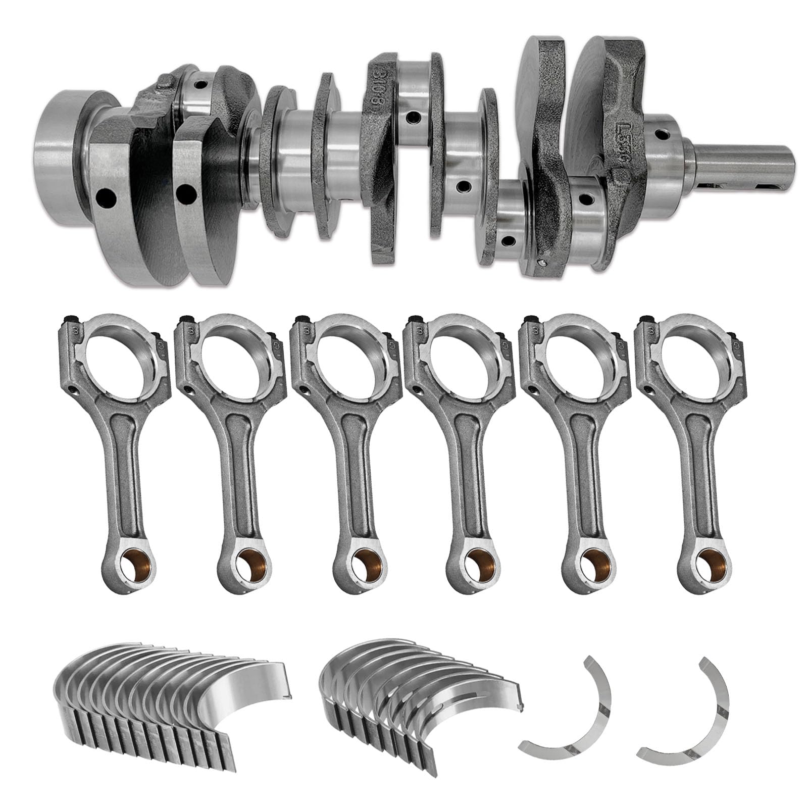 ACL Race Series Rod Bearing Set 4B8296HX-STD - .001" Extra Oil Clearance For Subaru EJ20/EJ22/EJ25 Engines