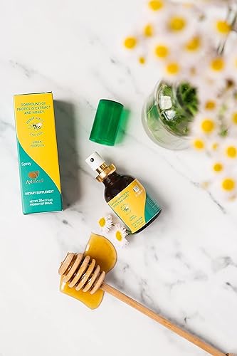 Miniatura 4 de Spray de propóleo de abeja verde de Brasil (1.0 fl oz), apoyo inmunológico natural, alivio del dolor de garganta, calidad premium, paquete de 1