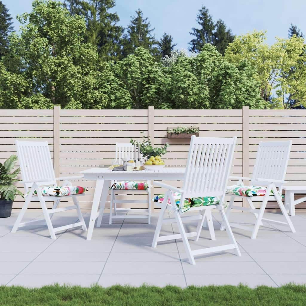 Coussin d'assise de jardin antidérapant et résistant aux intempéries lot de 2